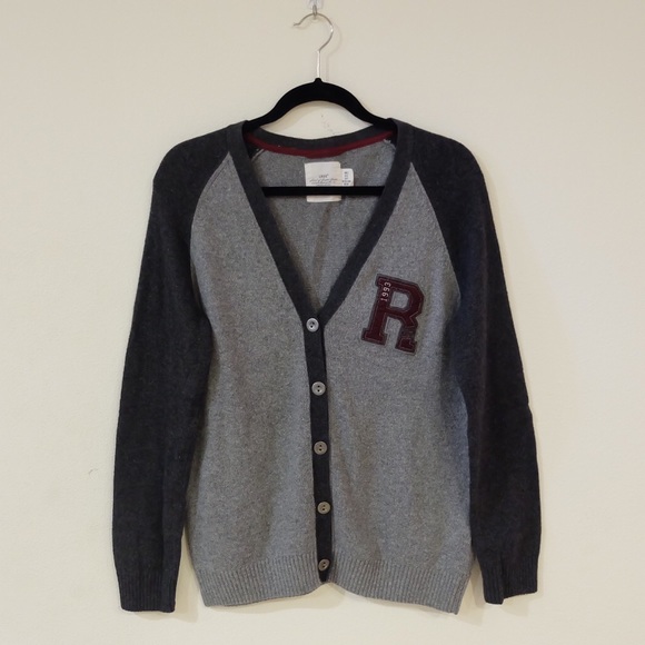 SOLD🚫 H&M Varsity Cardigan Sweater - Picture 5 of 5